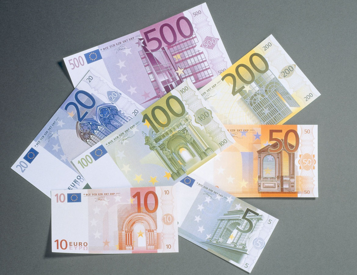 欧元-欧元钱币图片